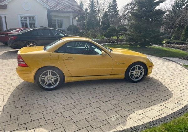 Mercedes-Benz SLK cena 74900 przebieg: 153600, rok produkcji 2002 z Nisko małe 407